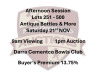 Afternoon Session - 13.75% Buyer's Premium - Saturday 1.30 pm