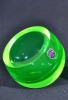 Uranium Glass - Murano Glass -Ashtray - 2