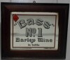 Advertising Mirror - Bass No.1 Barley wine W 34cm x H 29cm - 2