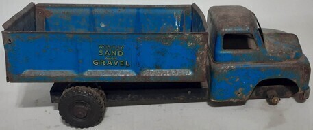 Toys - Wyn - Toy Sand & Gravel - Blue tip truck A/F