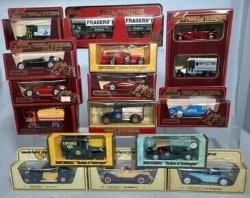 Matchbox Various Models of yesteryear featuring some limited edition items x15