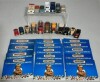Matchbox cars various unboxed x18 with Matchbox Catalogues x24 85/86