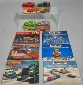 Matchbox 75 Series New x4 with Matchbox catalogues x10 78 - 87