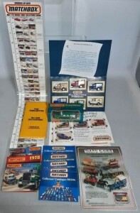 Matchbox - mixed lot inc. Super king 1984 K74, Special gift set "Pills, potions & powders" and miscellanous ephemera