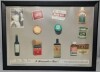 Ephemera Signs x4 - 2x Jaktar Counter top Displays, 1x "I remember That!" Framed Poster, 1x Pommades Framed Poster - 4
