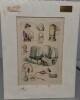 Assorted Antique Matted Prints x6 - 4
