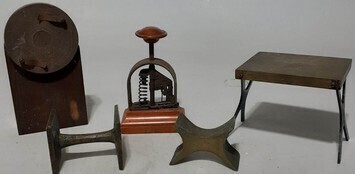 Antique pill making items