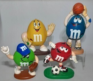 M & M dispensers x4