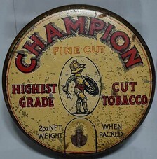 Tobacco Tin - Champion