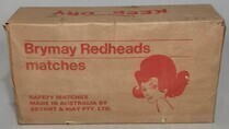 Brymay Redhead Matches - 1 Gross of Boxes