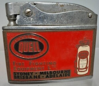 Rolex Advertising Lighter - Quell Fire Fighting Equipment Australia