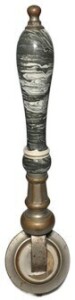 Beer Pull - Marble Handle