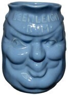 Face Jug - Blue - Beenleigh Rum Bosun Bill - Elischer Australia