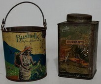 Tins - x2 - Bushells Billy & Bushells Cannister (currents)