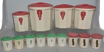 Kitchenalia - Iplex Adelaide - Retro Cannister Sets