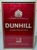 Perspex & Aluminium Sign - Dunhill London Paris New York