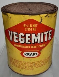 Tin - Kraft Vegemite 6.5 Pound Net