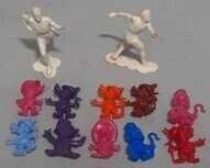 Toys - Group lot Cereal Toys x10 & Pepsi Cola Olympic Figurines x2
