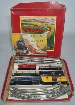 Toys - Model Train Set - Battery operated - Made in Japan