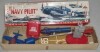 Toys - Navy Pilot - Remote Control Fighter Plane - Plastic / Battery - Japan