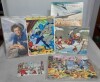 Toys - Jigsaw Puzzles x6 - Batman, Disney, Movie star, Concord, Nursery. A/F - 2