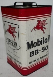 Tin - Vacuum Mobil Oil BB - 50 - 1 Gallon