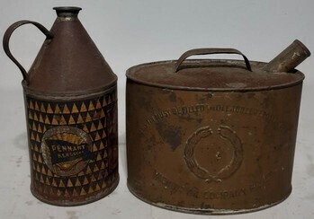 Tins x2 - Pennant Kerosene & Laurel Kersosene