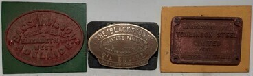 Group Lot - Plaques - Steam Engines, Incl. Adelaide & Perth