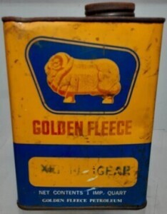 Tin - Golden Fleece - Gear Oil - 1 Quart