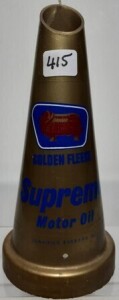 Oil Top - Golden Fleece - Supreme Motor Oil - Plastic Top