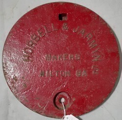 Fuel Tank Cover - Horsell & Jarmyn - Makers - Hilton SA.