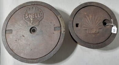 Fuel Tank Cover x2 - Shell with Tank Inserts - Two different sizes