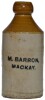 Ginger Beer - M. Barron, Mackay