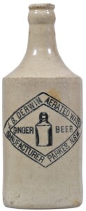 Ginger Beer - J.G. Derwin Aerated Water Parkes, NSW.