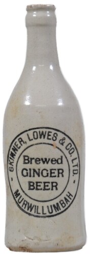 Ginger Beer - Skinner, Lowes and Co. Ltd. Murwillumbah