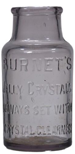 Jar - Burnet's Jelly Crystals