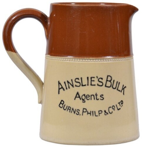 Water Jug - Ainslie's Bulk Agents Burns, Philpand Co. Ltd (QLD)