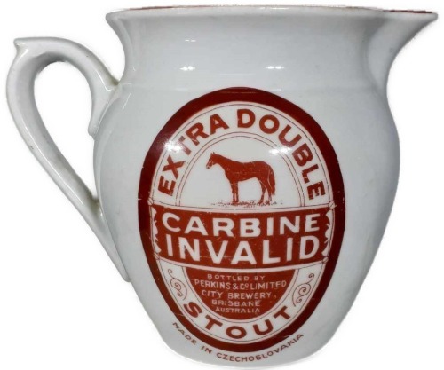 Water Jug - Carbine Invalid Stout Perkins and Co. Limited Brisbane