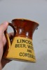 Water Jug - Lincoln's Beer, Waters and Cordials - 2