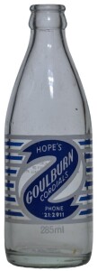 Ceramic Label - Hope's Goulburn Cordials