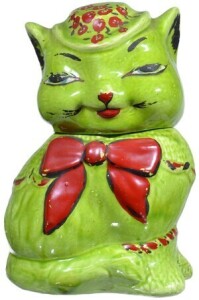 Stones - Cat Cookie Jar