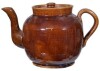 Colonial Teapot - Rockingham Glaze - 2