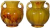 Stones - Art Deco Bulbous Vase 1 pair - 2