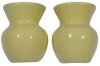 Wall Vase x2 - Fowler ware - Bulbous Vase