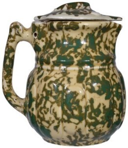 Electric Jug - Bendigo - Green Mottled