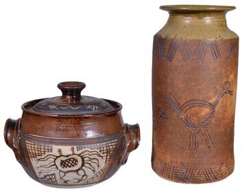 Barambah - Casserole Dish & Vase