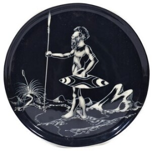 Australiana themed Pieces - Cornet Australia - Plate