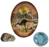 Australiana themed Pieces - x3 - Harry Memmott, The Little Sydney Pottery