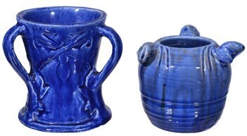 Harvey School - Three Handled Vase x2