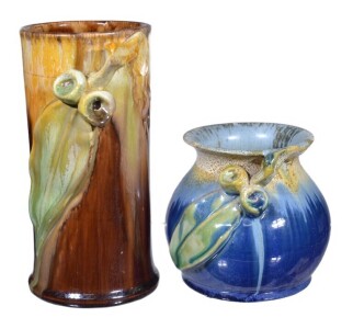 Remued - Gumleaf Vases x2